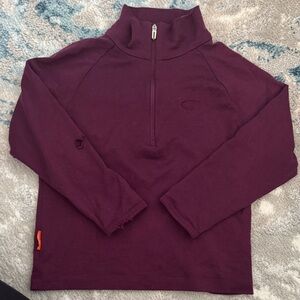 Kids Icebreaker merino wool midweight Quarter-Zip Pullover